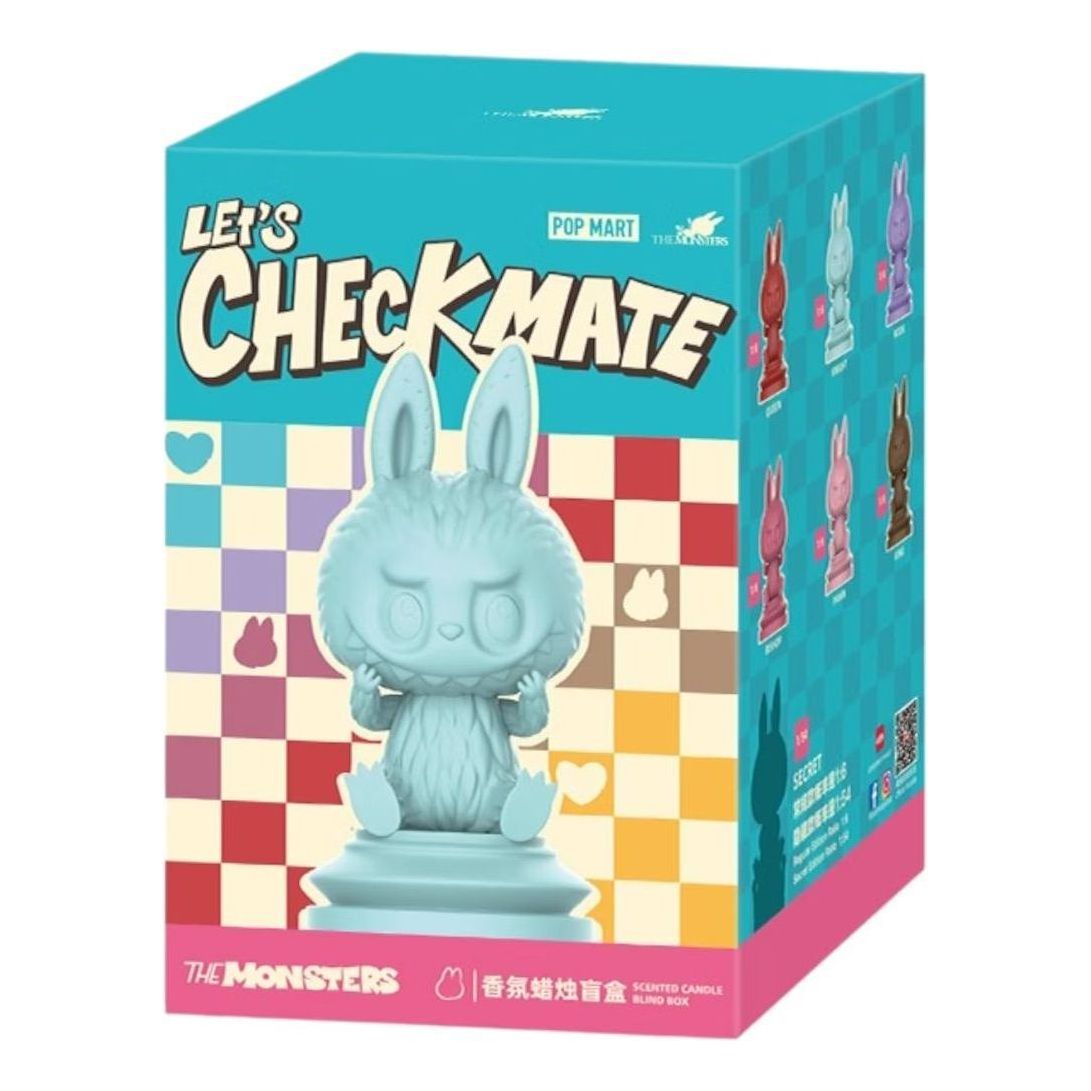 

Лабубу Pop Mart The Monsters Labubu Let's Checkmate Scented Candle Sealed Case (1 Blind Box)