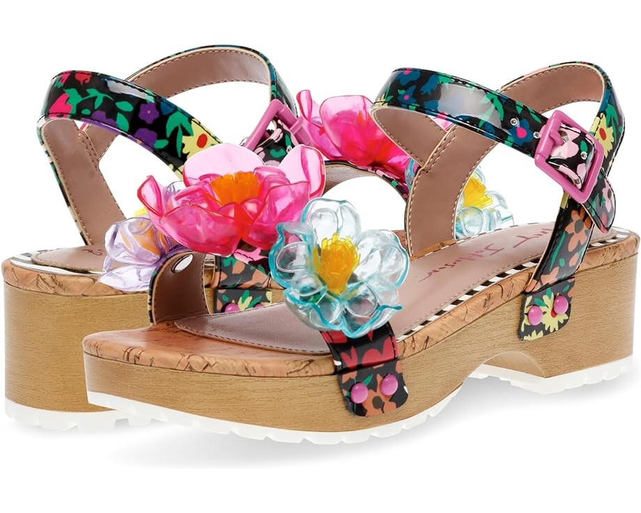 

Туфли Betsey Johnson Kids Oakly, черный