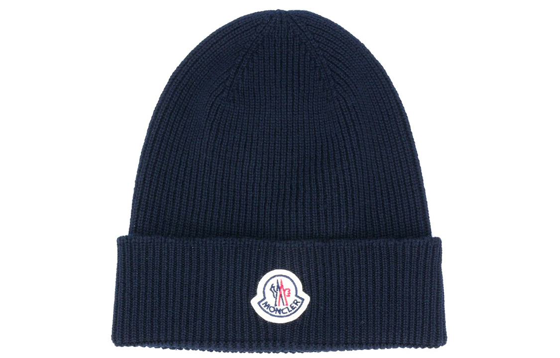 

Moncler Шапка с логотипом, Blue
