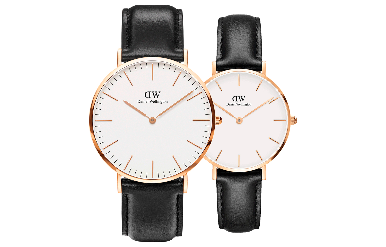 

DW/DanielWellington Часы Daniel Wellington DW Watch Girl Quartz Movement Leather Strap 32&40MM White Dial Unisex