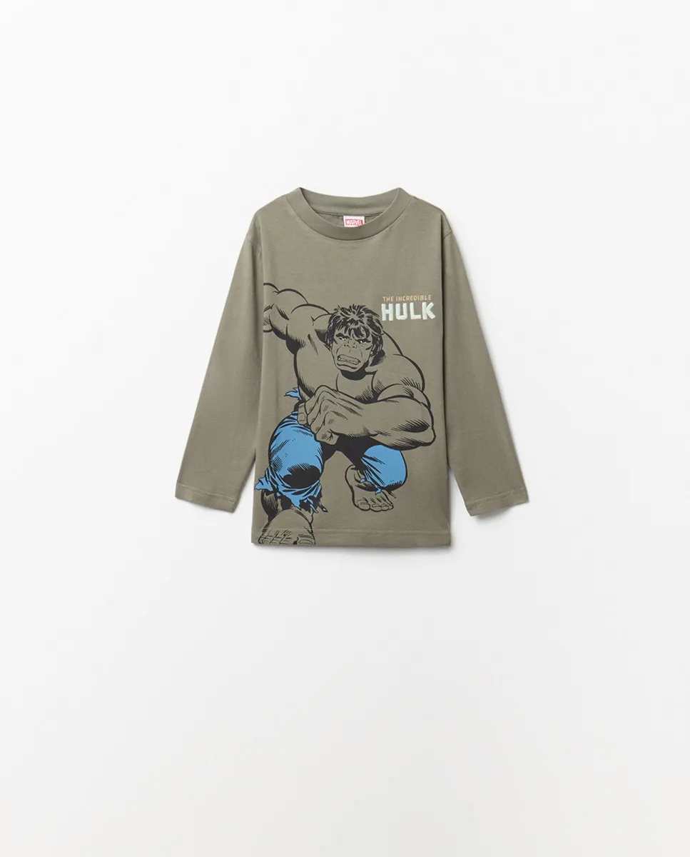 

Футболка Халк Sfera, хаки