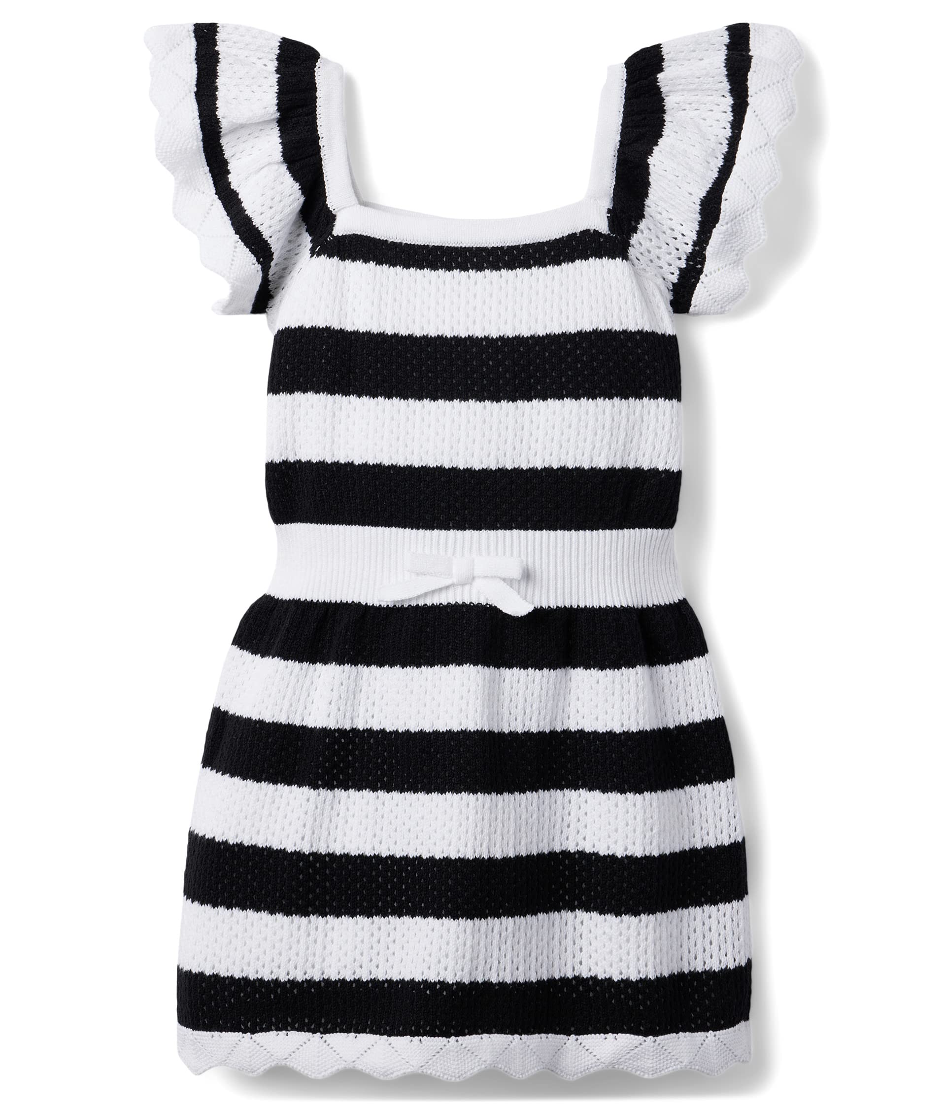 

Платье Janie and Jack Crochet Stripe Sweaterdress, цвет Multicolor