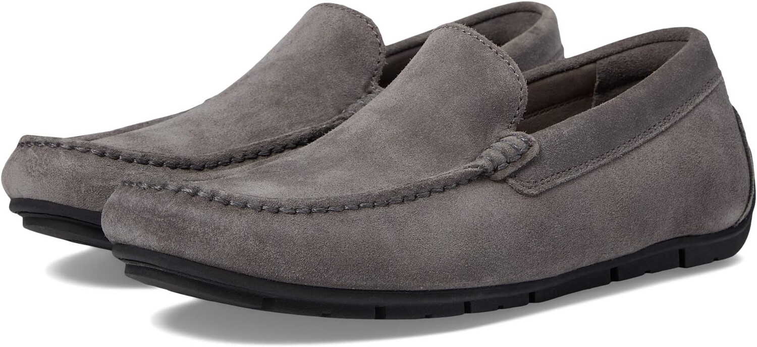 

Лоферы Baldwin Driver Venetian Johnston & Murphy Collection, цвет Gray Suede