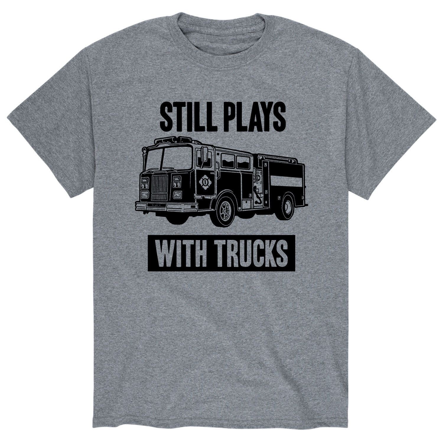 

Мужская футболка Still Plays With Trucks Licensed Character