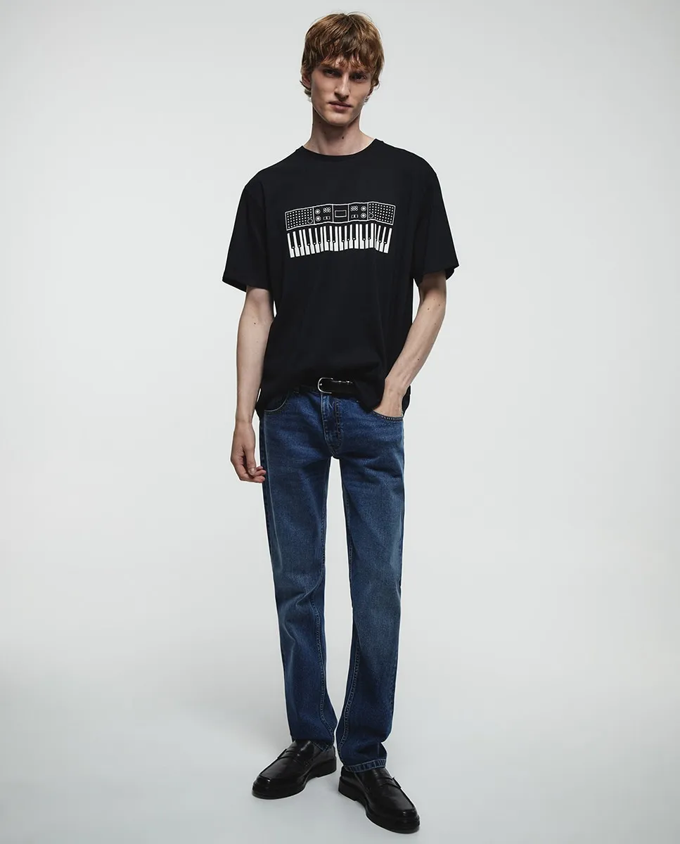 

Футболка с пианино Sfera, черный