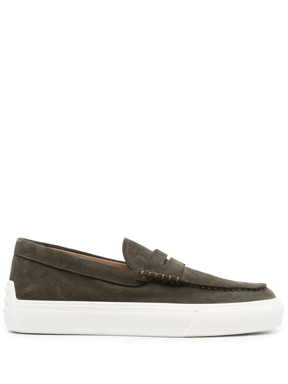 

Пенни-лоферы Gommino TOD'S, зеленый