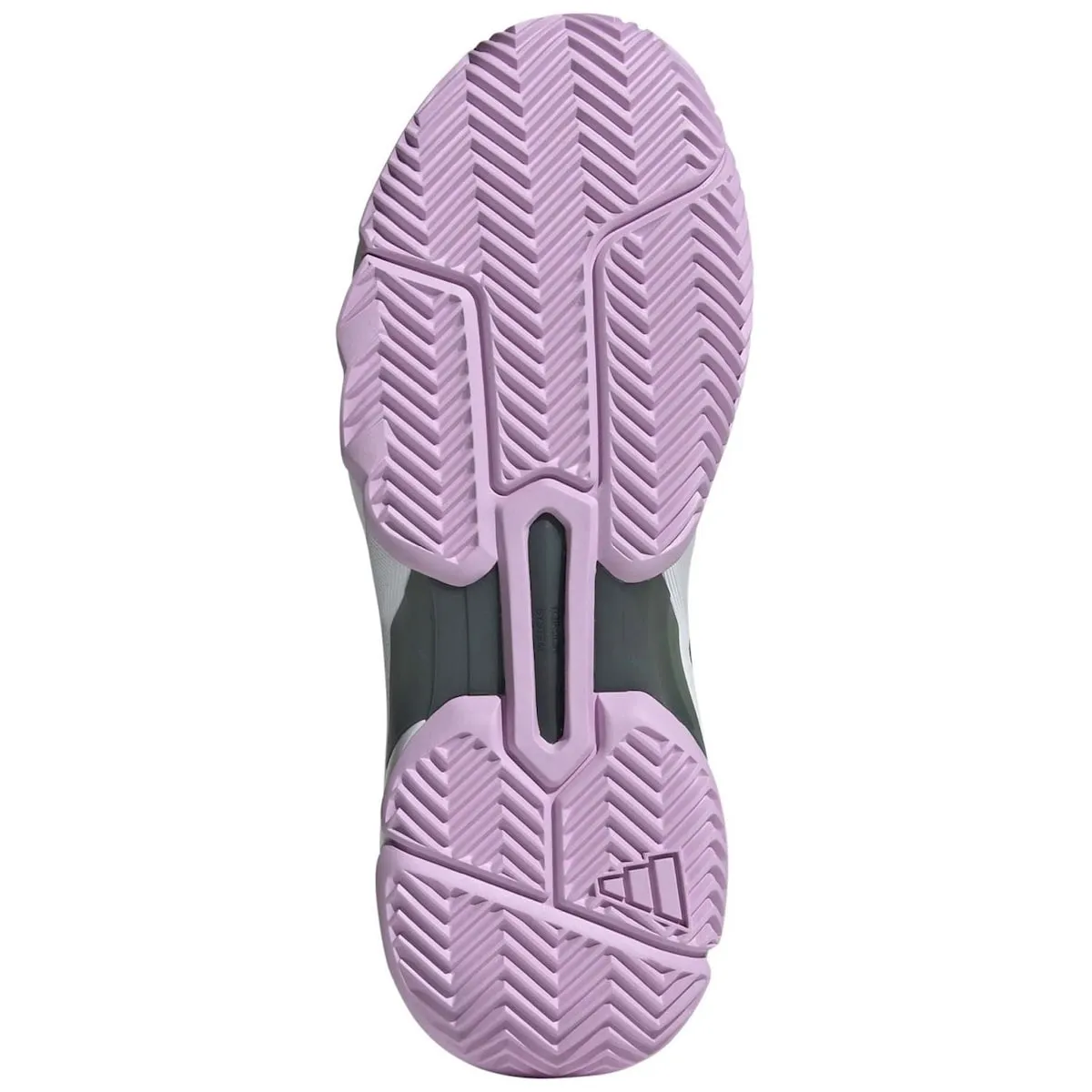 Женские теннисные кроссовки COURTJAM CONTROL Adidas, белый/розовый — фото 2