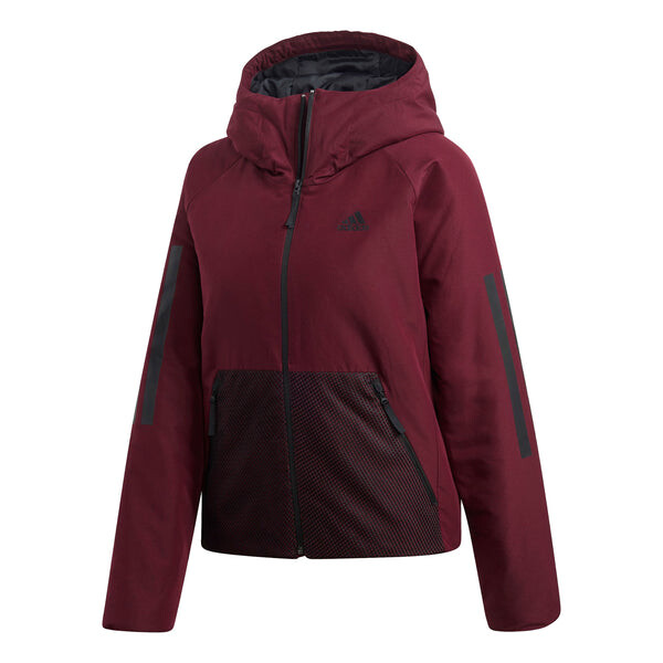 

Куртка back-to-sport jacket 'burgundy' Adidas, бургундия