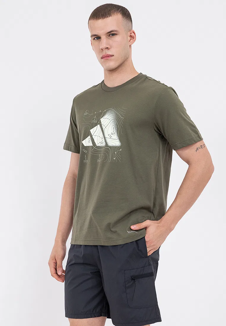 Футболка, технология CLIMACOOL, логотип, Adidas, черный — фото 2