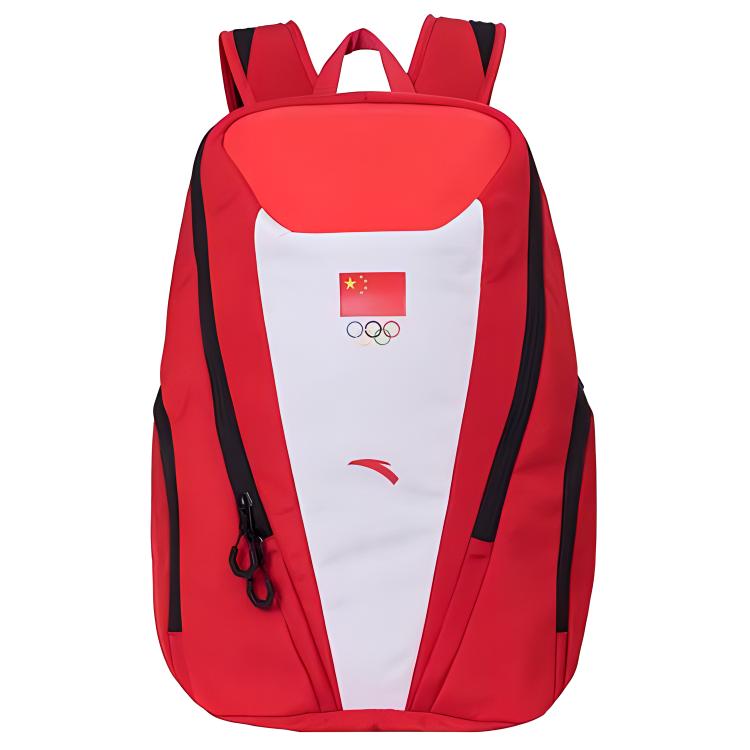 

ANTA Полиэстеровый рюкзак унисекс классический красный, Classic Red