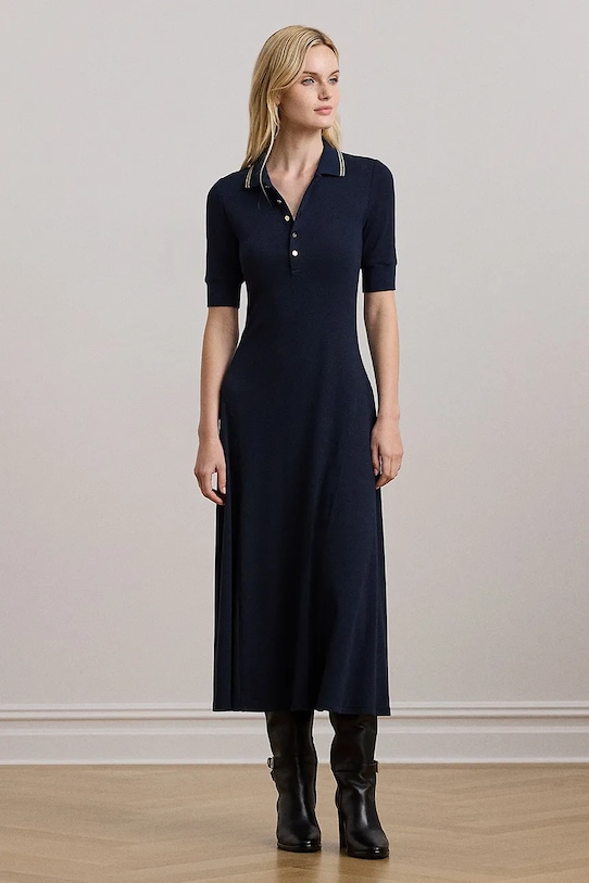

Платье Lauren Ralph Lauren, темно-синий