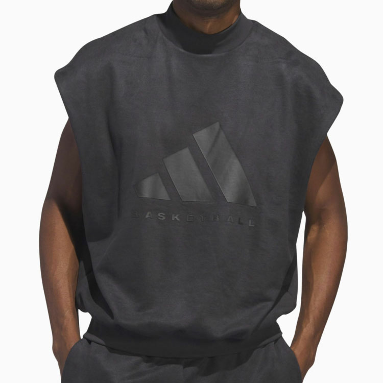 Коллекция 2024 года Свитшот Унисекс Угольно-черный Adidas — фото 4