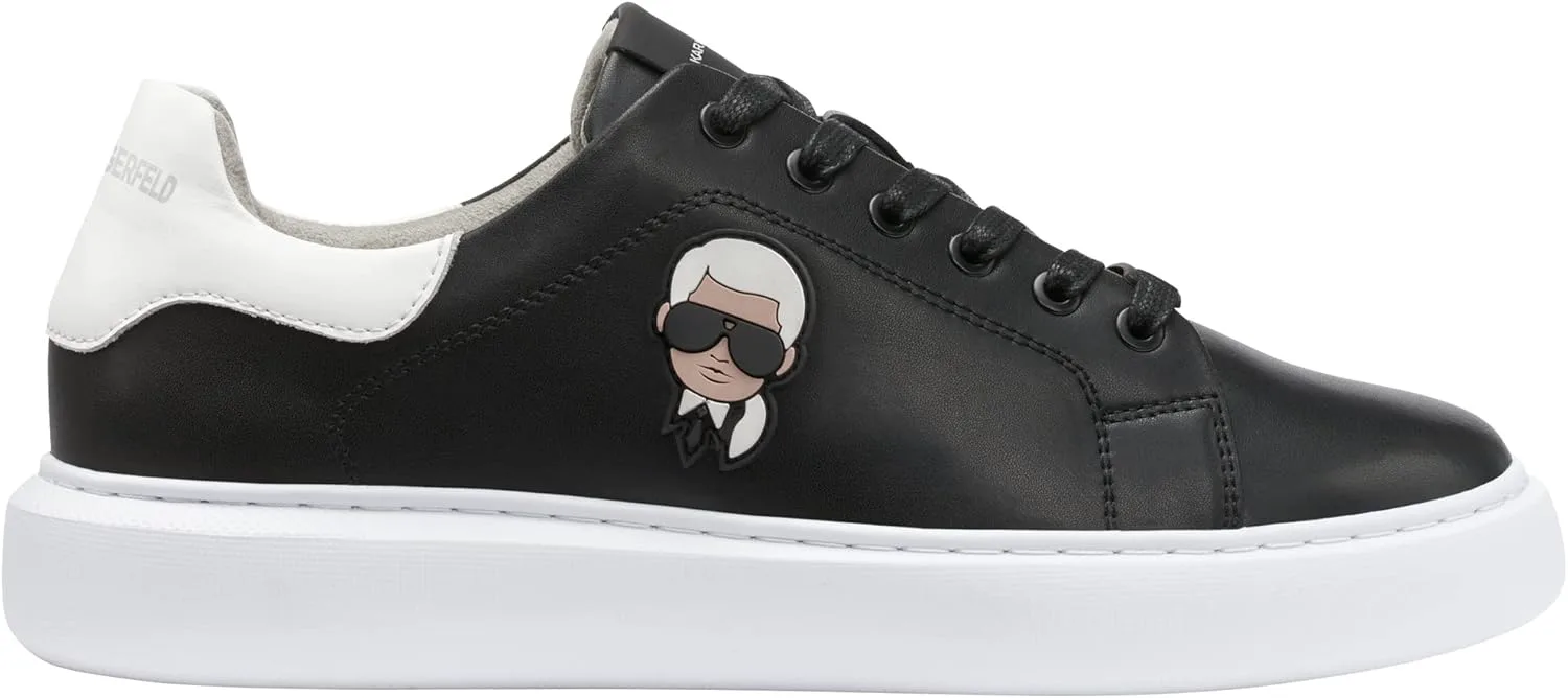 

Мужские повседневные кожаные кроссовки Karl Lagerfeld, черный