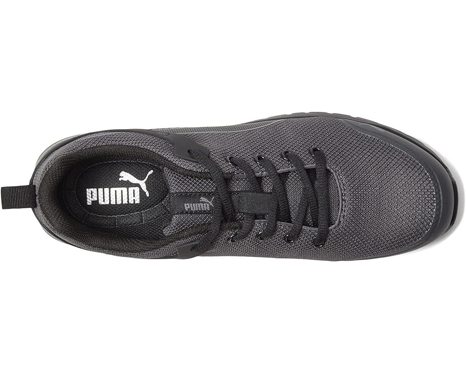 Кроссовки PUMA Safety Levity Knit Low ASTM EH, цвет Grey/Black — фото 2