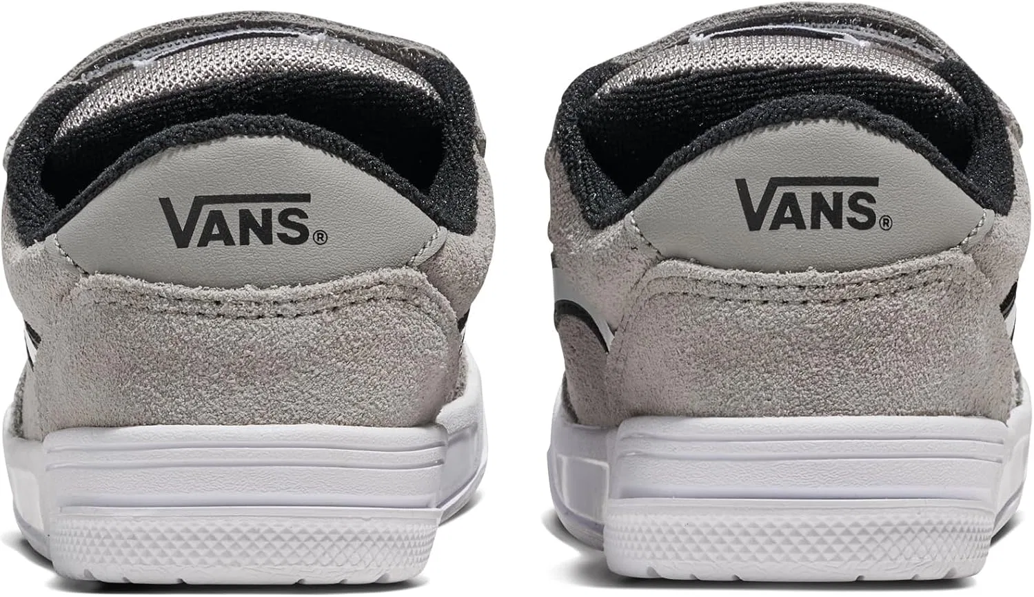 Кроссовки детские Vans, цвет Gray/Black — фото 3