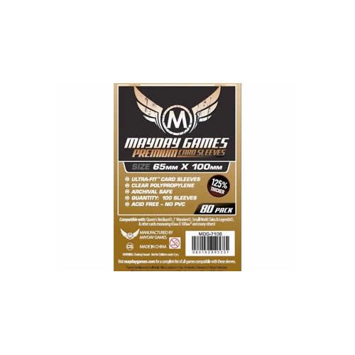 

Чехол для карточек Mayday Premium 80 Card Sleeves 65Mm X 100Mm Mayday Games