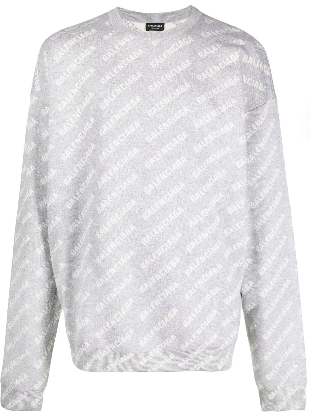 

Джемпер с логотипом BALENCIAGA, серый