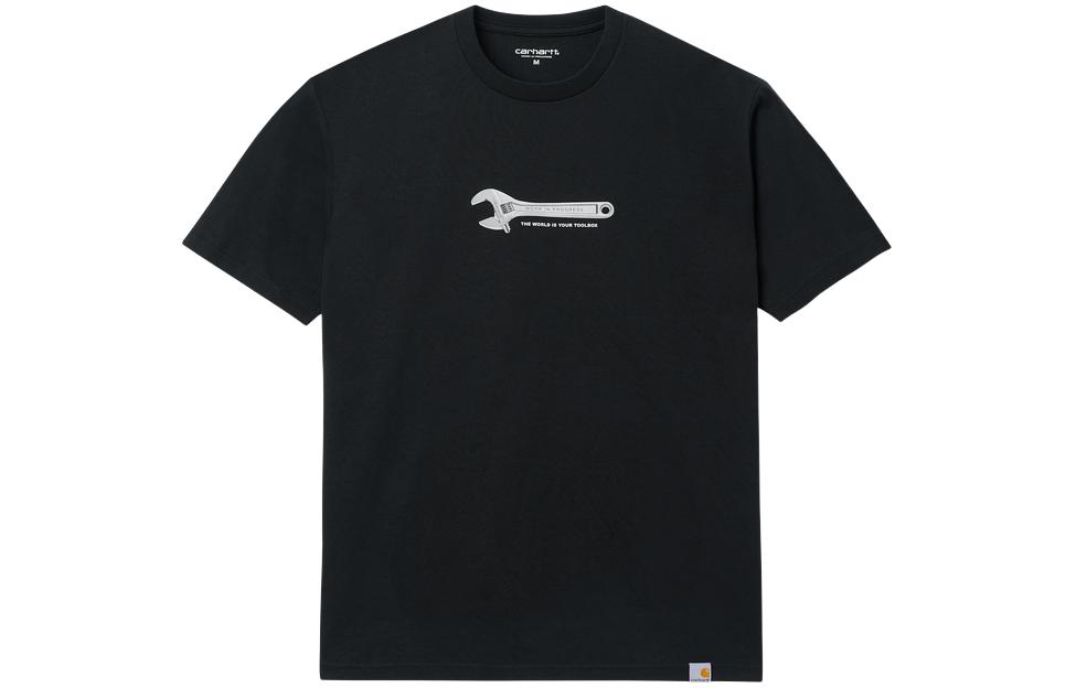 

Carhartt WIP Футболка SS24 мужская черная, Черный, Carhartt WIP Футболка SS24 мужская черная