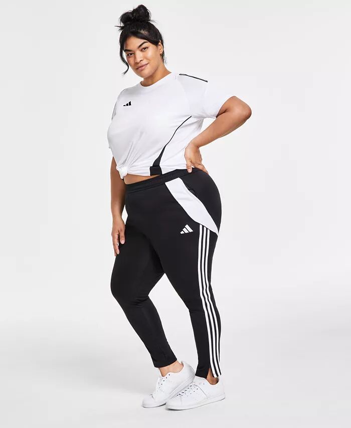 

Штаны для тренировок Tiro 24 Plus Size adidas, черный