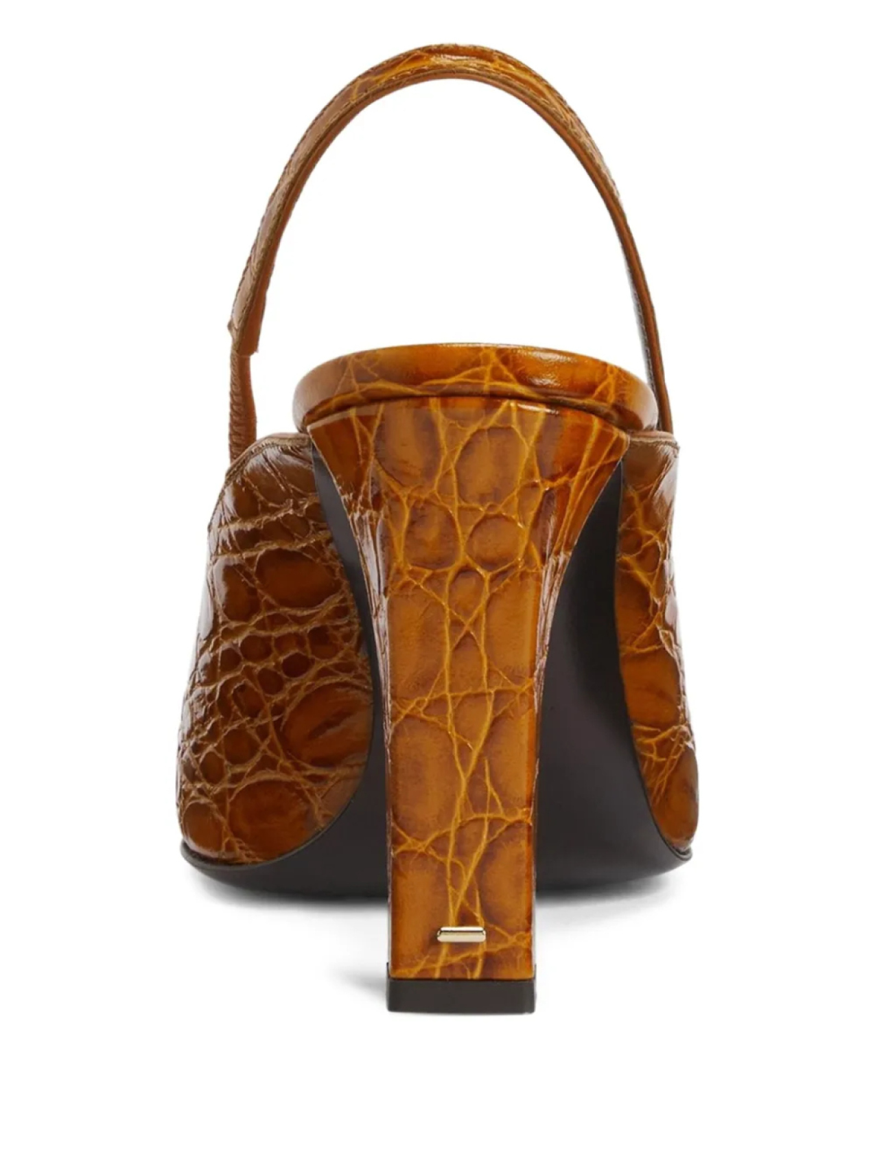 90-мм туфли-лодочки Brendha Sabot Giuseppe Zanotti, коричневый — фото 3