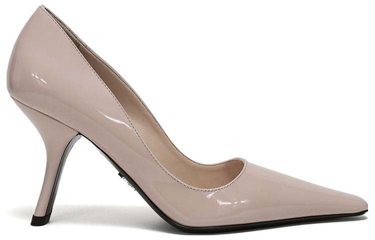 Туфли-лодочки 'Beige Nude' из сатина Женские PRADA — фото 3
