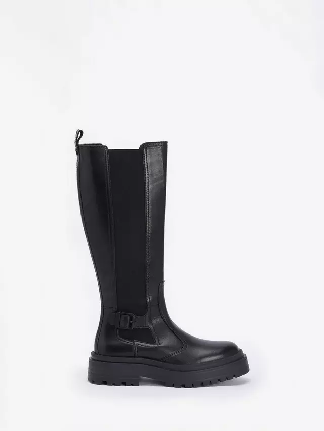 

Ботинки Barbour International Alicia Knee-High Leather Chelsea, черный