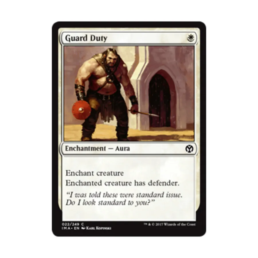 

CCG Сторожевой долг (C) (Рольга), MTG - Iconic Masters