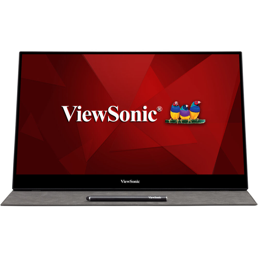 

Сенсорный дисплей ViewSonic ID1655 ViewBoard с диагональю 15,6 дюйма и соотношением сторон 16:9, портативный TN-монитор с функцией мультитач