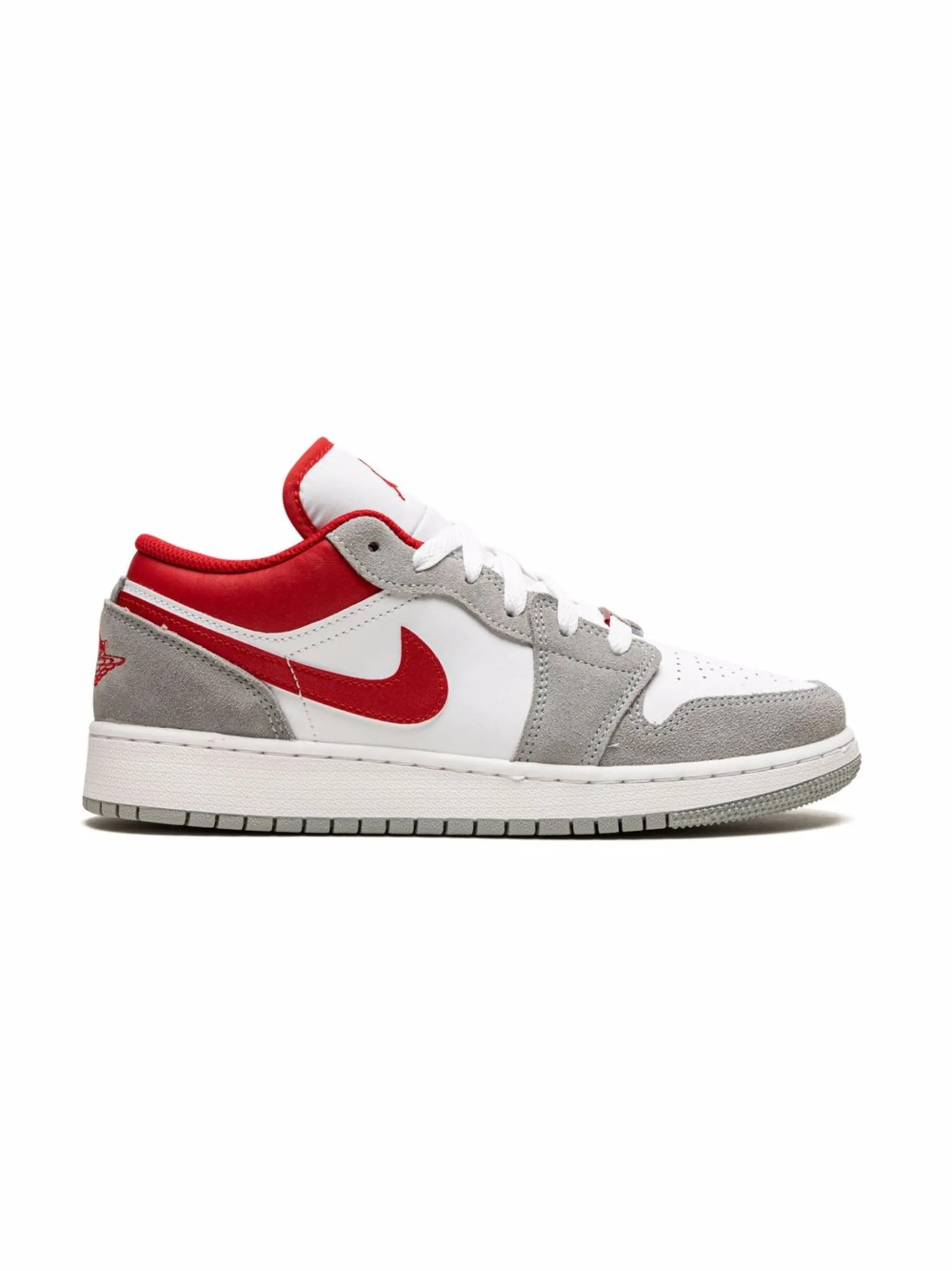 Кроссовки Air Jordan 1 Low SE Jordan Kids, серый — фото 2