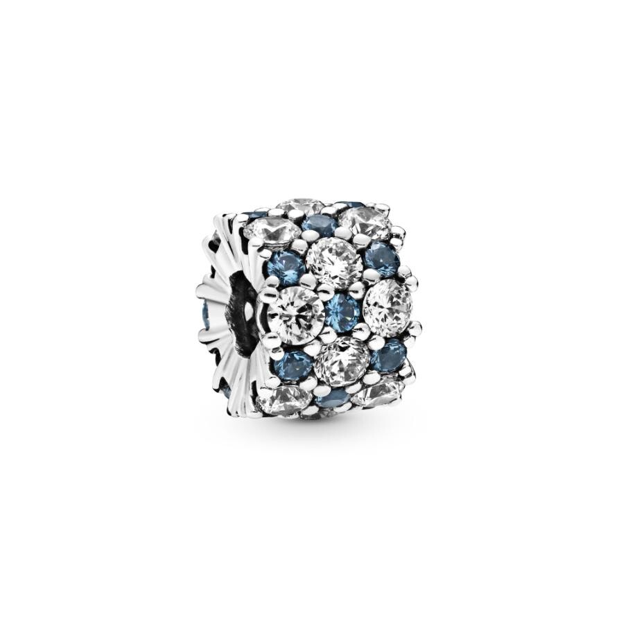 

Шарм Blue and Clear Sparkle Pandora, стерлинговое серебро