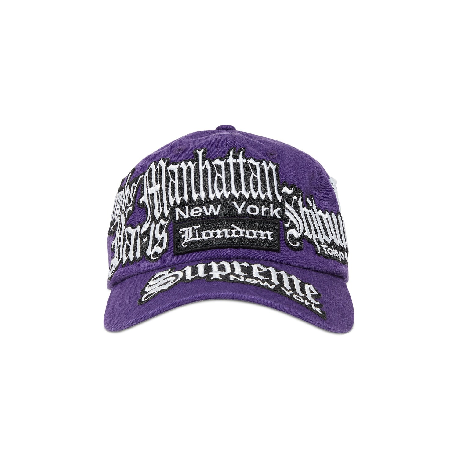 

Нашивки Supreme City, 6 панелей, фиолетовые