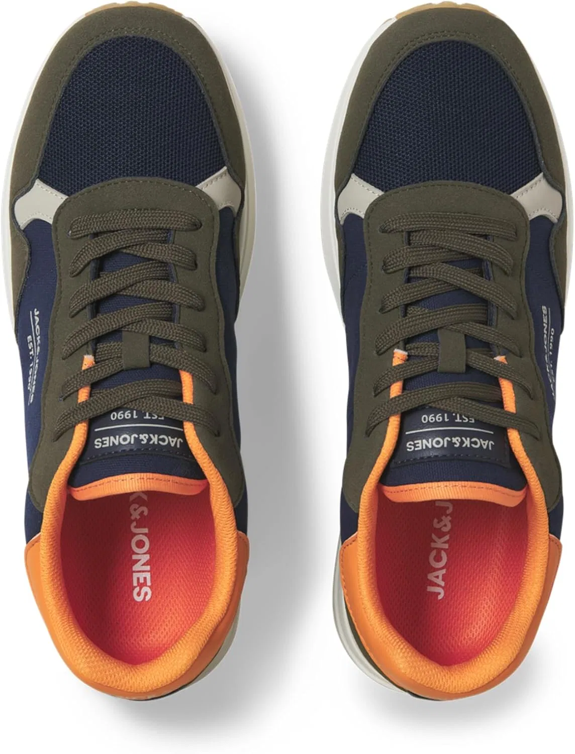 Мужские кроссовки JACK & JONES Jfwbeech Combo SneakerJfwbeech Combo Sneaker, Olive Night — фото 2
