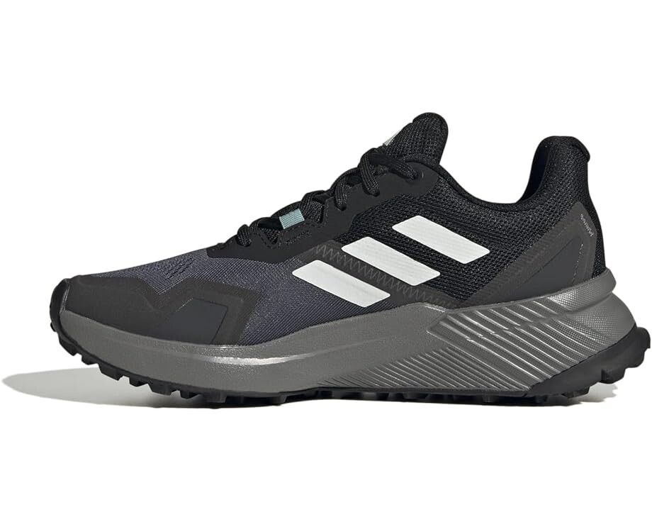 Кроссовки adidas Outdoor Terrex Soulstride, цвет Core Black/Crystal White/Grey Four — фото 3