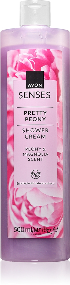 

Нежный крем для душа Senses Pretty Peony & Magnolia Avon, 500 мл