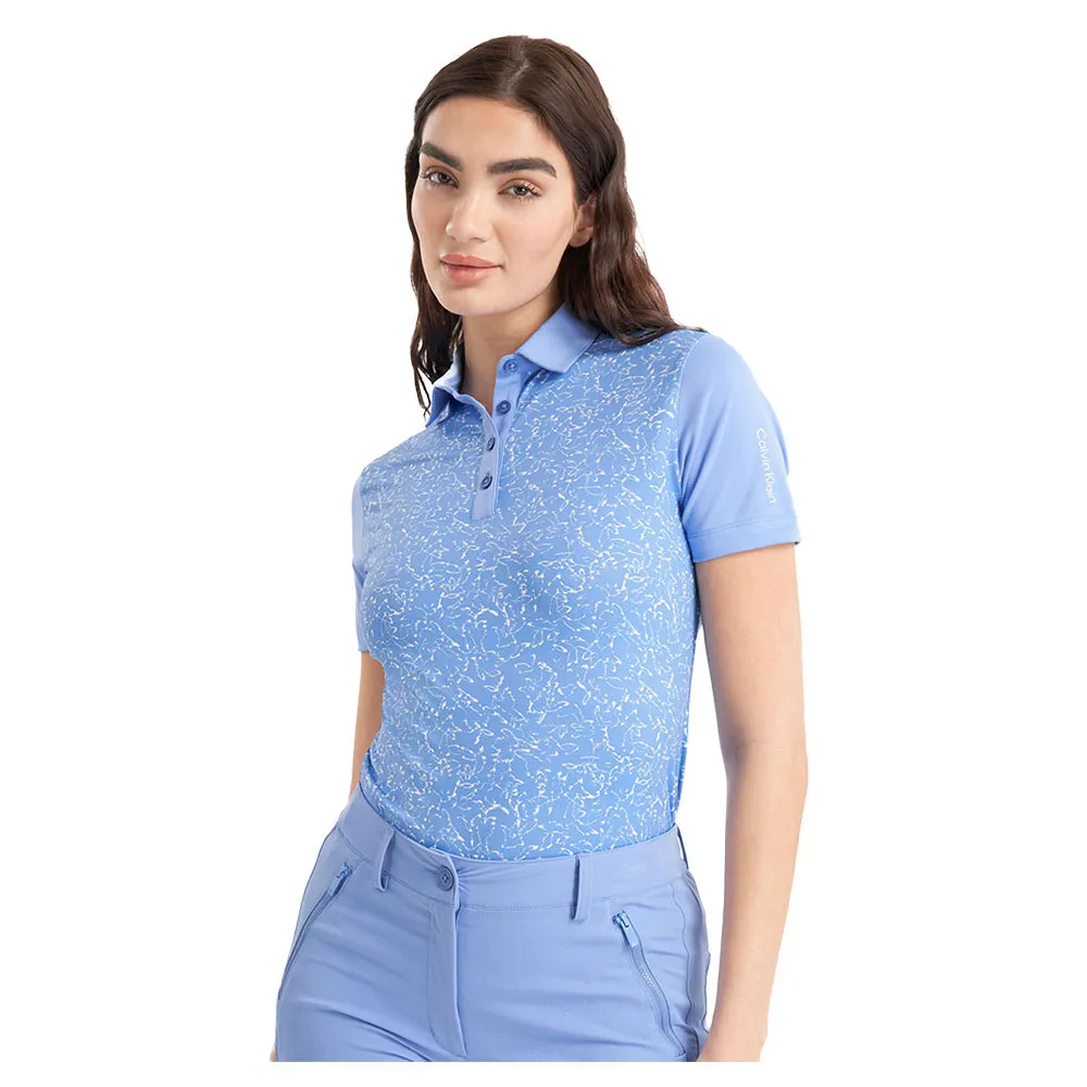 

Футболка с коротким рукавом Calvin Klein Golf Harmony Printed Woman, синий