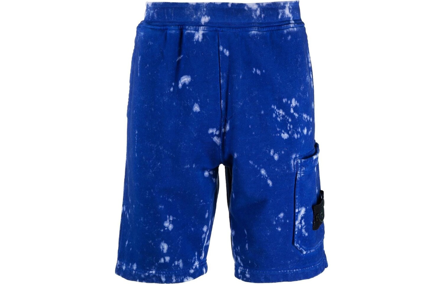 

Мужские спортивные шорты Stone-Wash с нашивкой-логотипом, синие Stone Island, синий