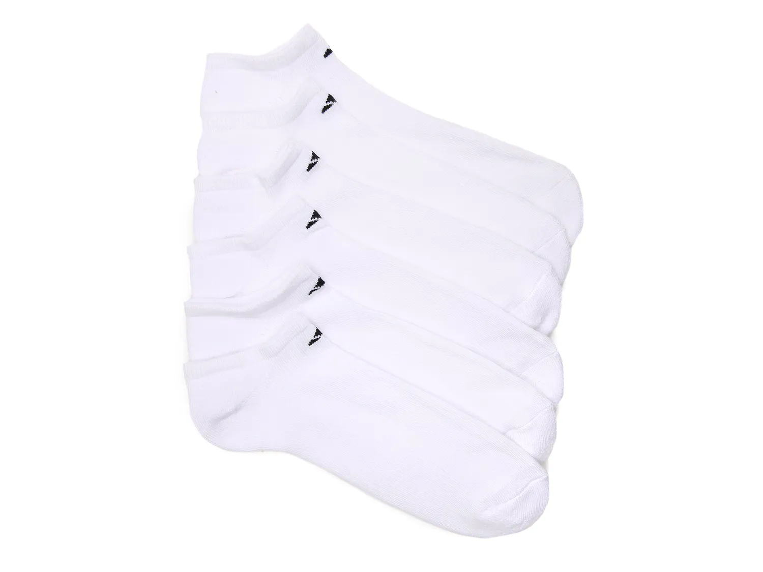 

Носки Cushioned Compression Men's No Show Socks - 6 Pack Adidas, белый