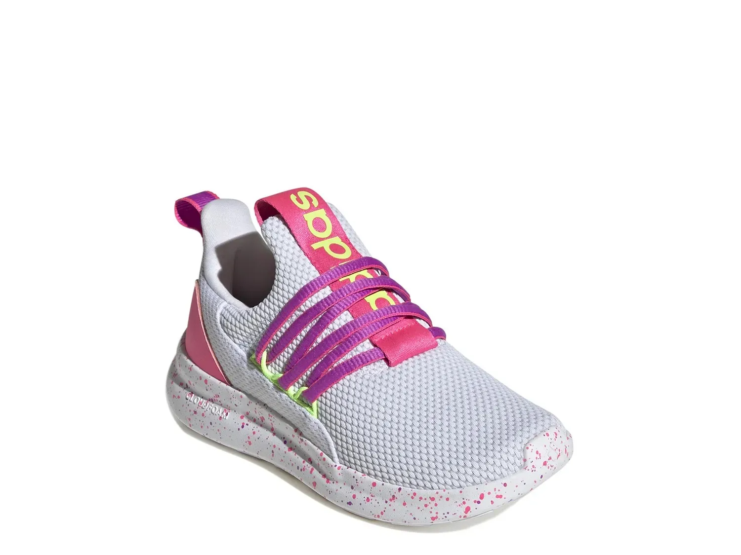 

Кроссовки Adidas Racer Adapt 7.0 — детские, белые/розовые