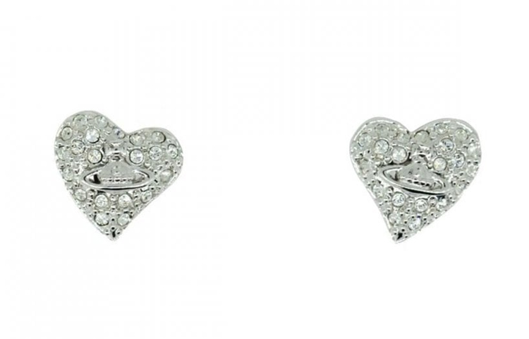 

Серебряные женские серьги с кристаллами Diamond Crystal Vivienne Westwood, серебряный