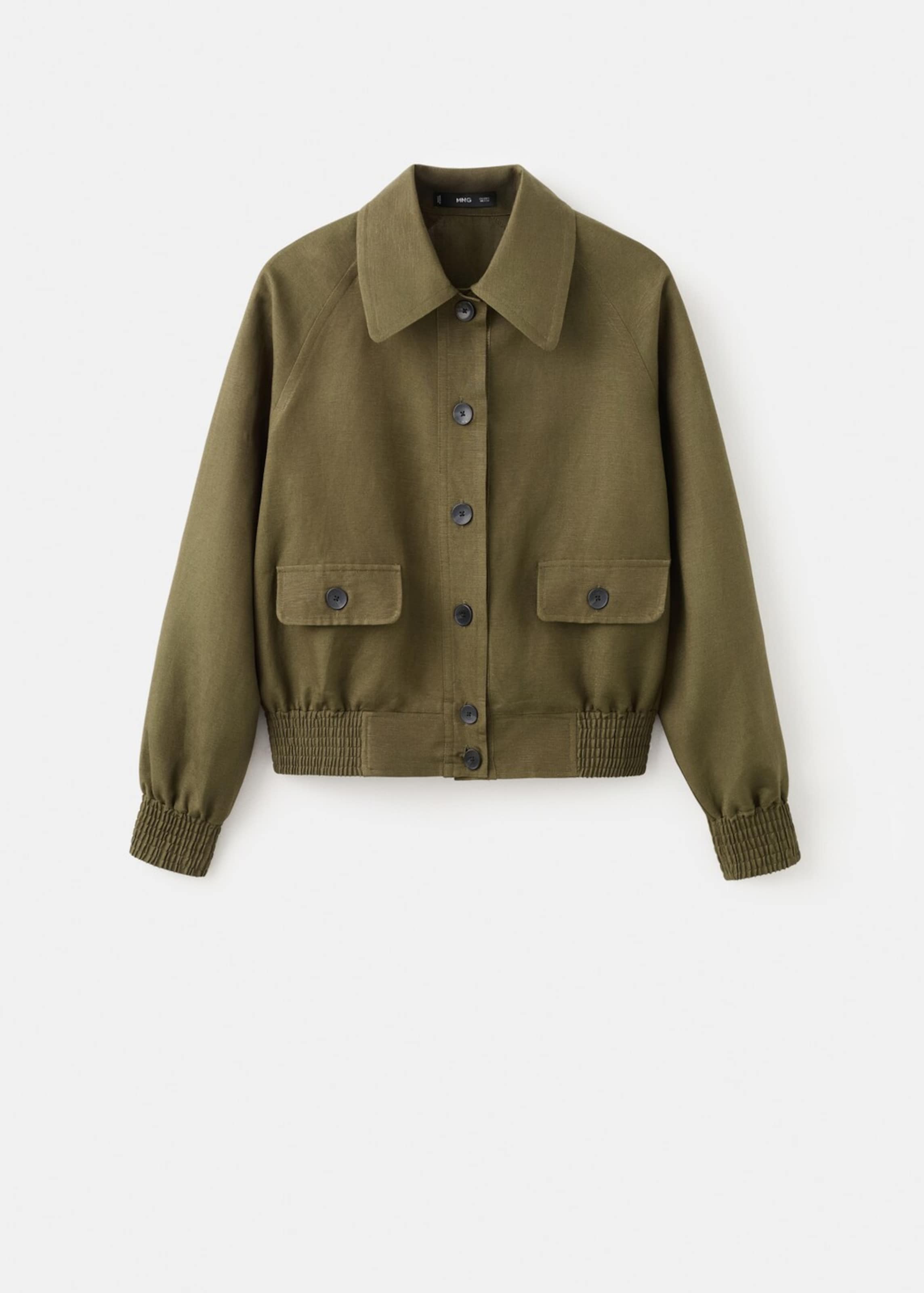 

MANGO Куртка межсезонная 'Demi-h' в цвете Khaki