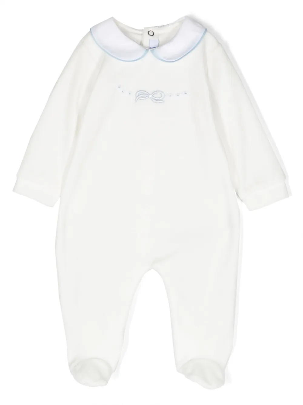 

Пижама с длинными рукавами и вышивкой Siola, белый