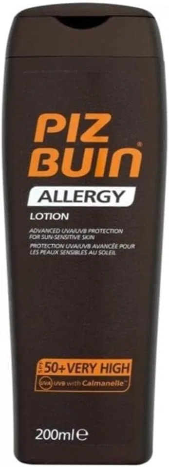 Солнцезащитный лосьон Piz Buin Allergy SPF50+ 200 мл