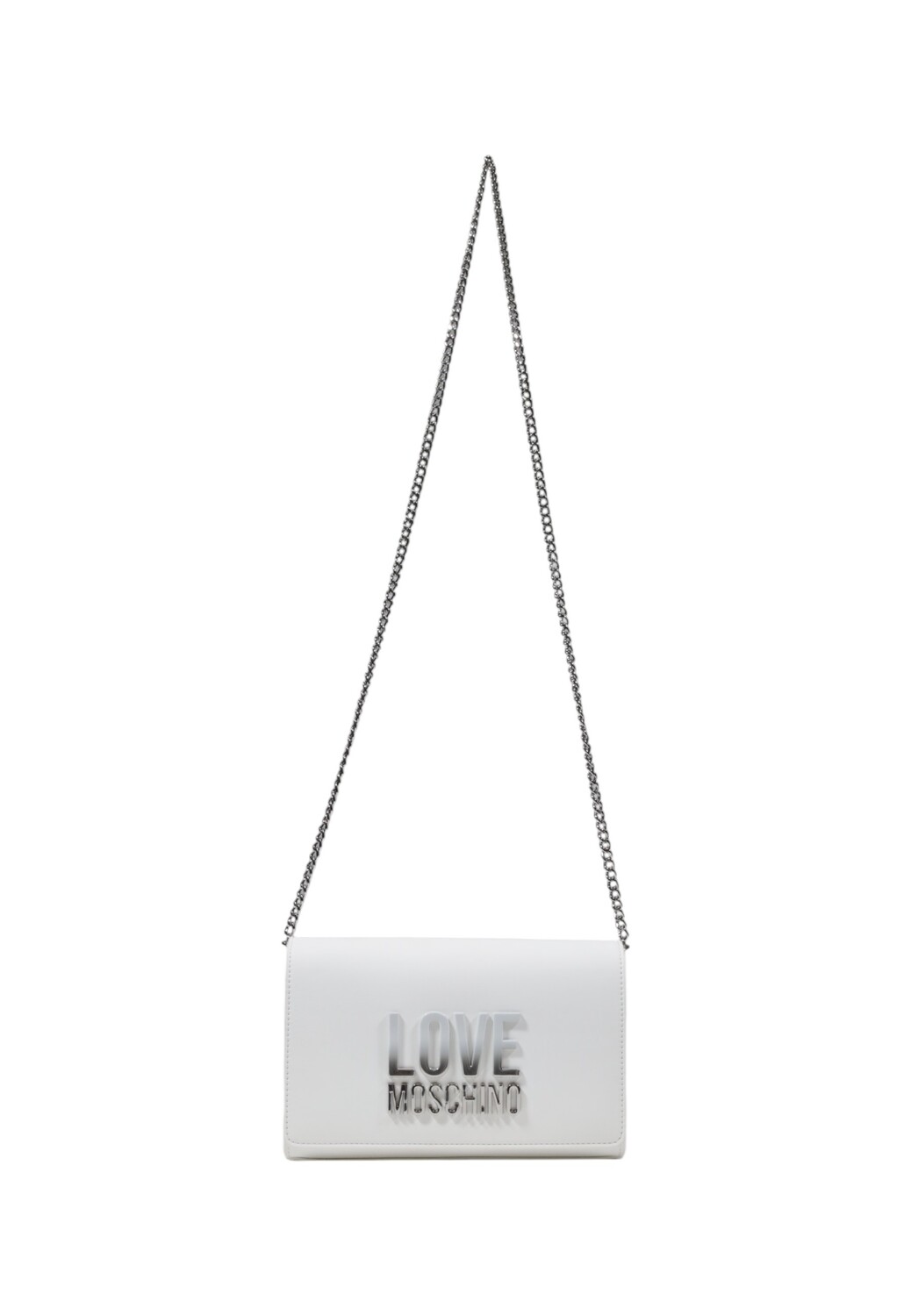 

Сумка Love Moschino кросс-боди на цепочке, белый
