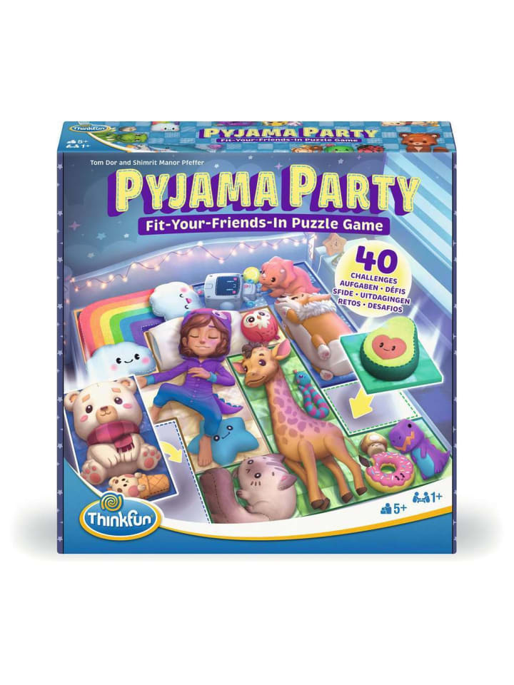 

Головоломка Thinkfun «Пижамная вечеринка» в красочном исполнении
