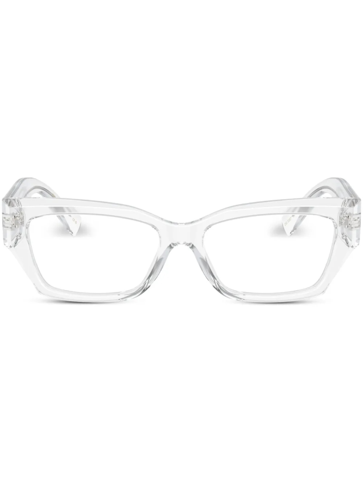 

Dolce & Gabbana Eyewear очки в прозрачной квадратной оправе, нейтральный