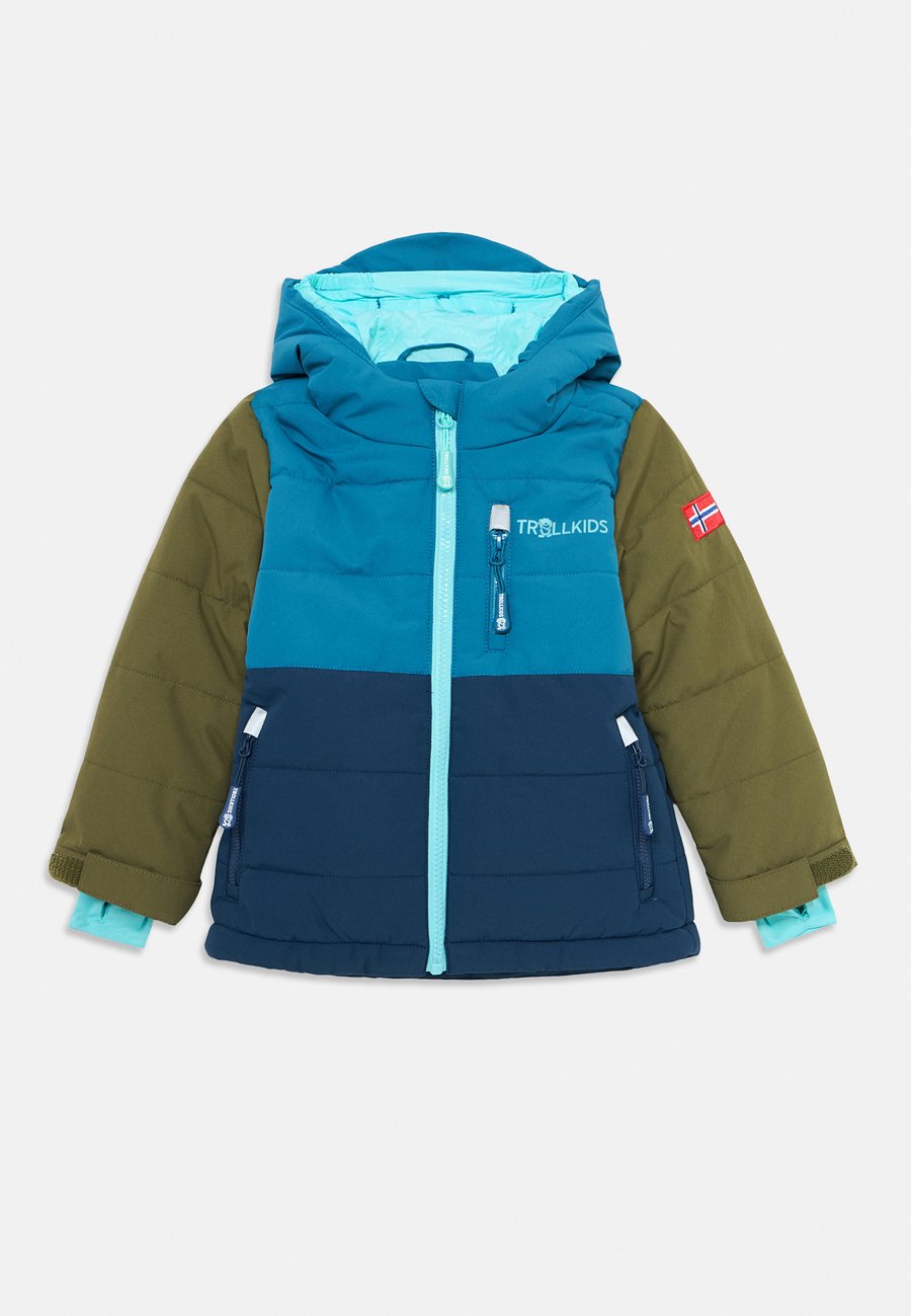 

Зимняя куртка TROLLKIDS KIDS HEMSEDAL SNOW JACKET UNISEX, Dark Marine/Mystic Blue/Pine Green/Dark Blue