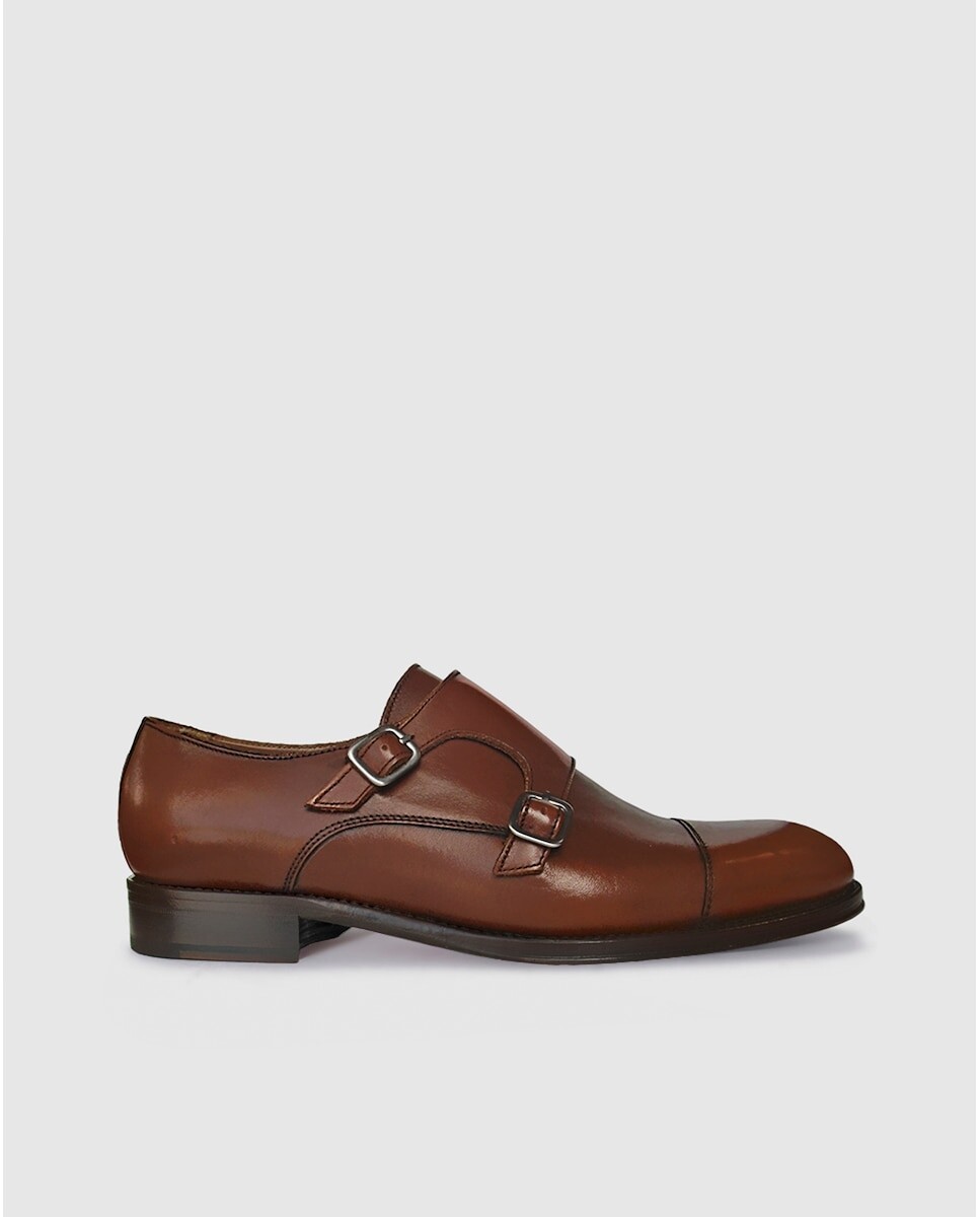 

Мужские коричневые кожаные туфли Bluchers Leyva, коричневый