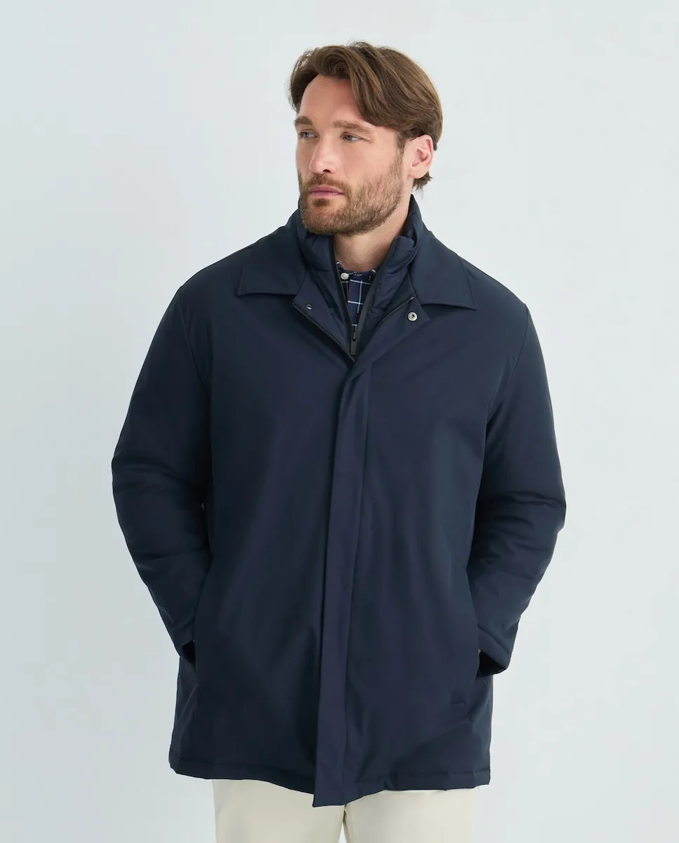 

Мужской модульный плащ Dustin, темно-синий