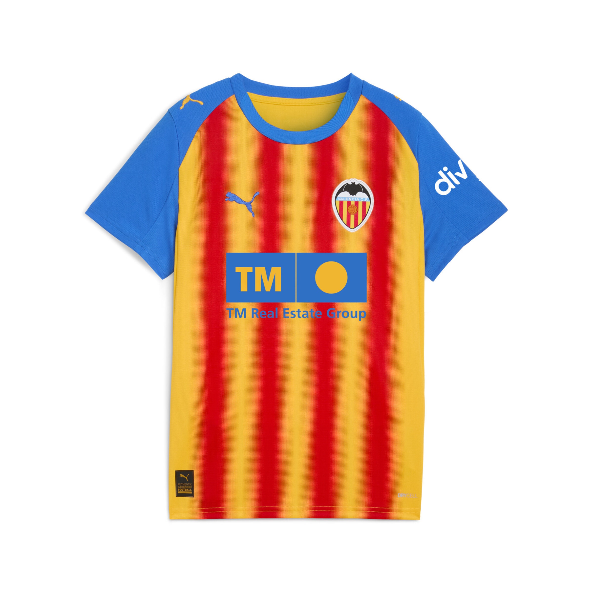 

PUMA Футболка 'Valencia CF' в желтом цвете