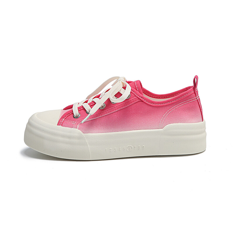 

Холщовые кеды женские с низким верхом Bull Charm, цвет Rose Red
